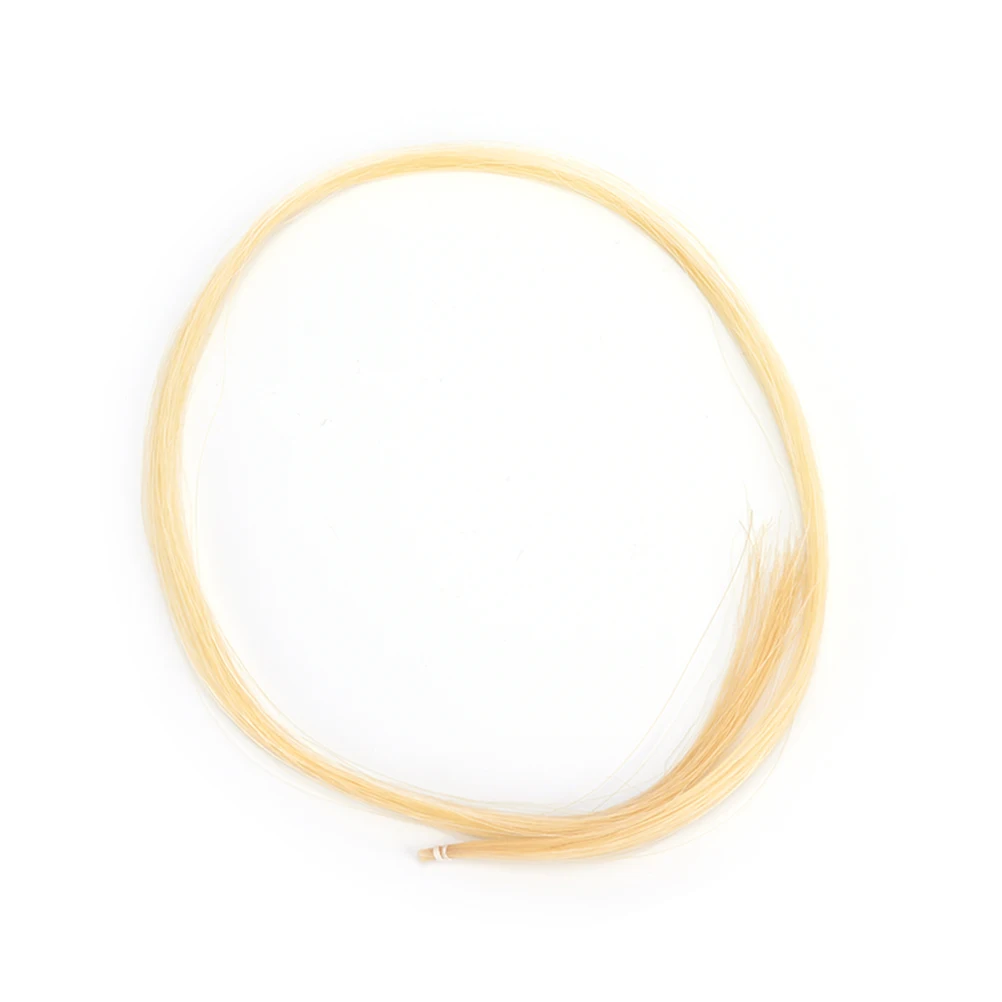 

1 Hank Of Mongolian Stallion Bow Hair Violin Bow Hair Violin Viola Cello Fiddle Violin Parts Accessories