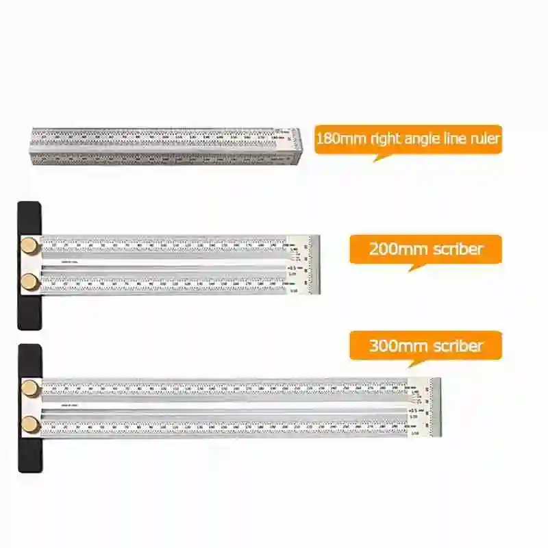Высокоточная линейка Т образная для отверстий отметка с линейной ручкой