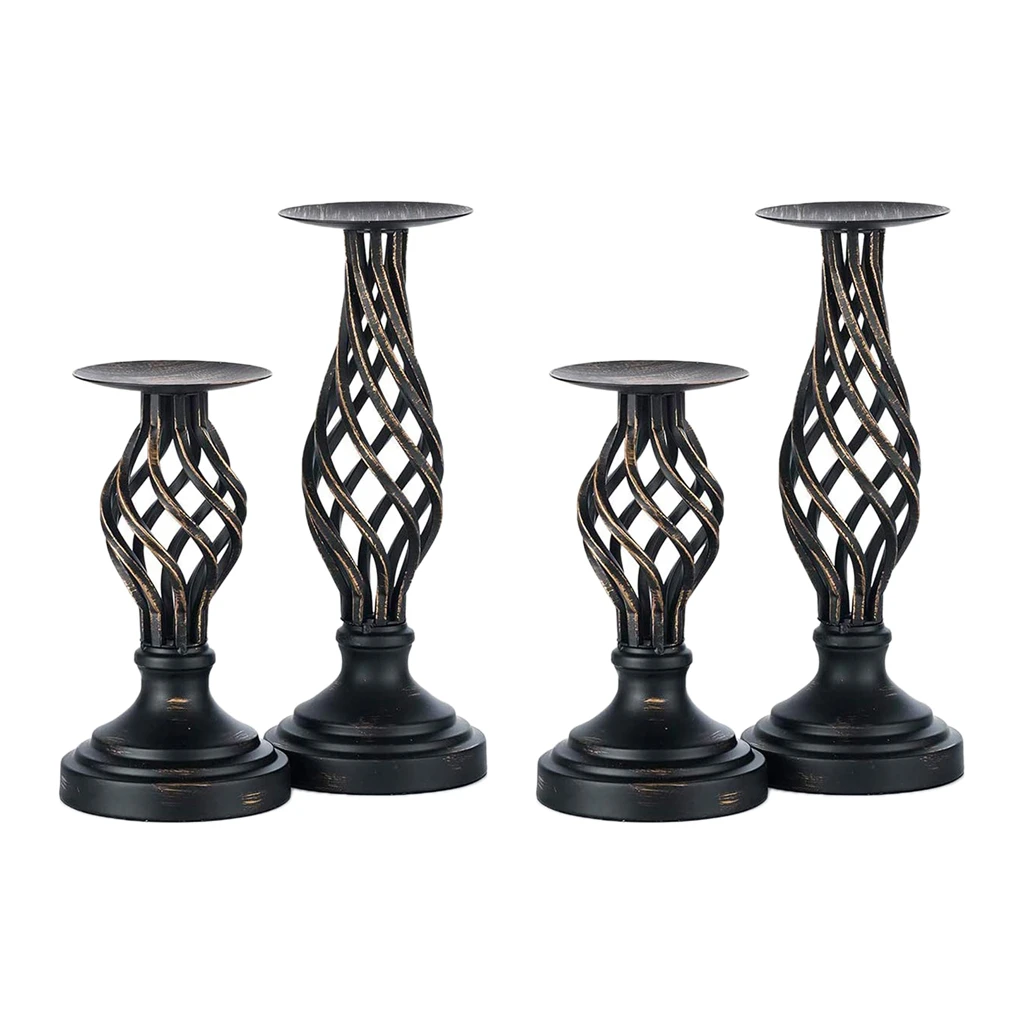 

Metal Candle Holder Candlestick Holder Wedding TeaLight Pillar Party Home Decor