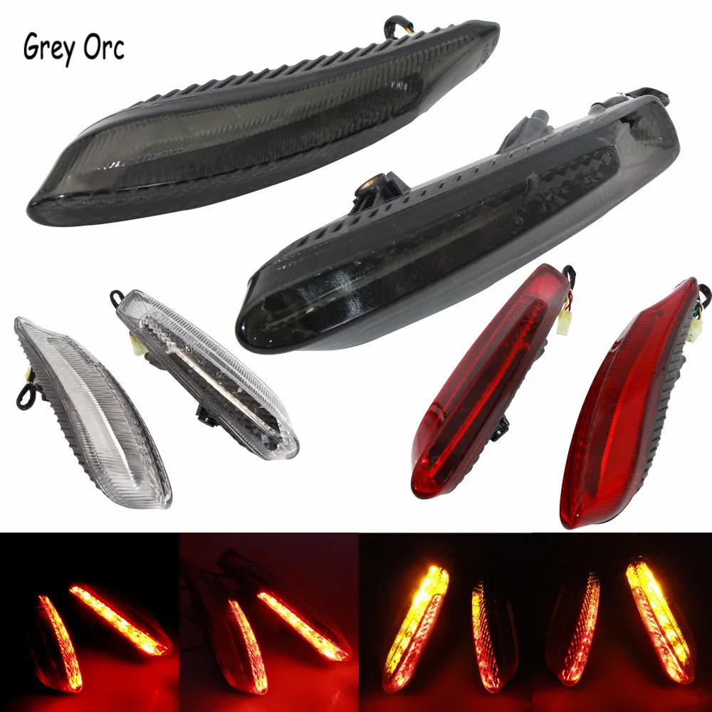 Сигналы поворота тормоза Panigale со встроенным светодиодным задним фонарем для