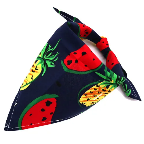 watermelon 3 1 шт. собака бандана шарф лето тропический лес милый питомец собака персонализированный бандана нагрудники регулируемые аксессуары для домашних животных поставщик - Цвет: watermelon 3