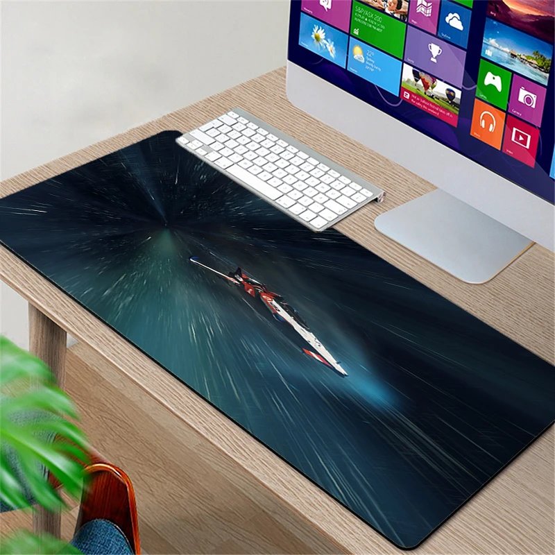

Mouse Pad Star Citizen Anime Carpe Large 90x40 PC Gamer Computer Mausepad Varmilo Keyboard Gaming Accessories Desk Mat Mousepad