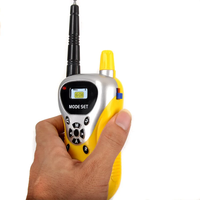 2 шт. портативная мини рация желтого/зеленого цветов|Рации| |