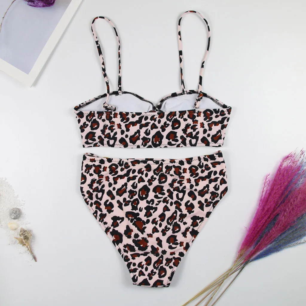 Женский бандо Бандаж Бикини Набор пуш-ап бразильский купальник пляжная одежда