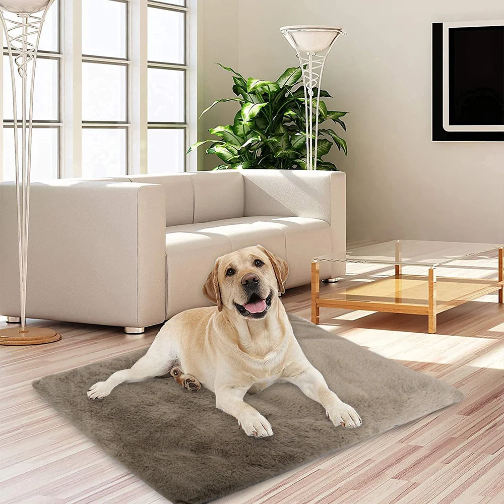 Warm Dog Bed Pet Mat Winter Cat Sleeping Beds Soft Fleece Puppy Cushion For Small Medium Large Dogs Cats Pets Sofa Pad | Дом и сад