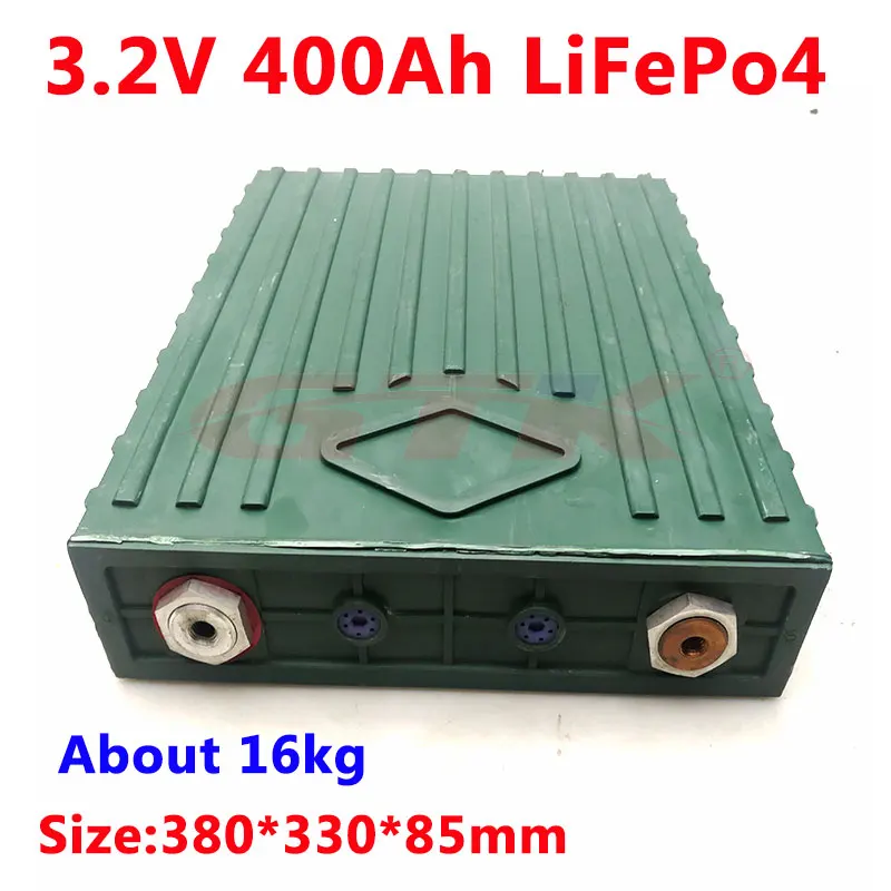 Lifepo4 cell 3 2 v 400ah Высокая емкость lifepo4 литиевая батарея для электромобиля