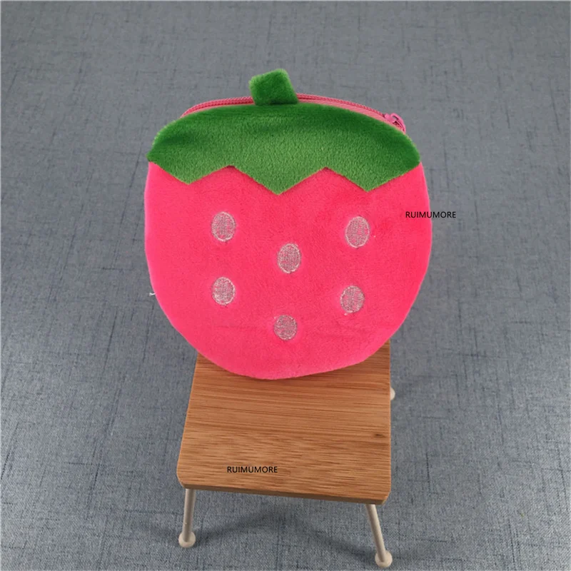 Мульти формы маленький 10 см ключ крюк плюшевый Кошелек Фрукты плюшевые игрушки