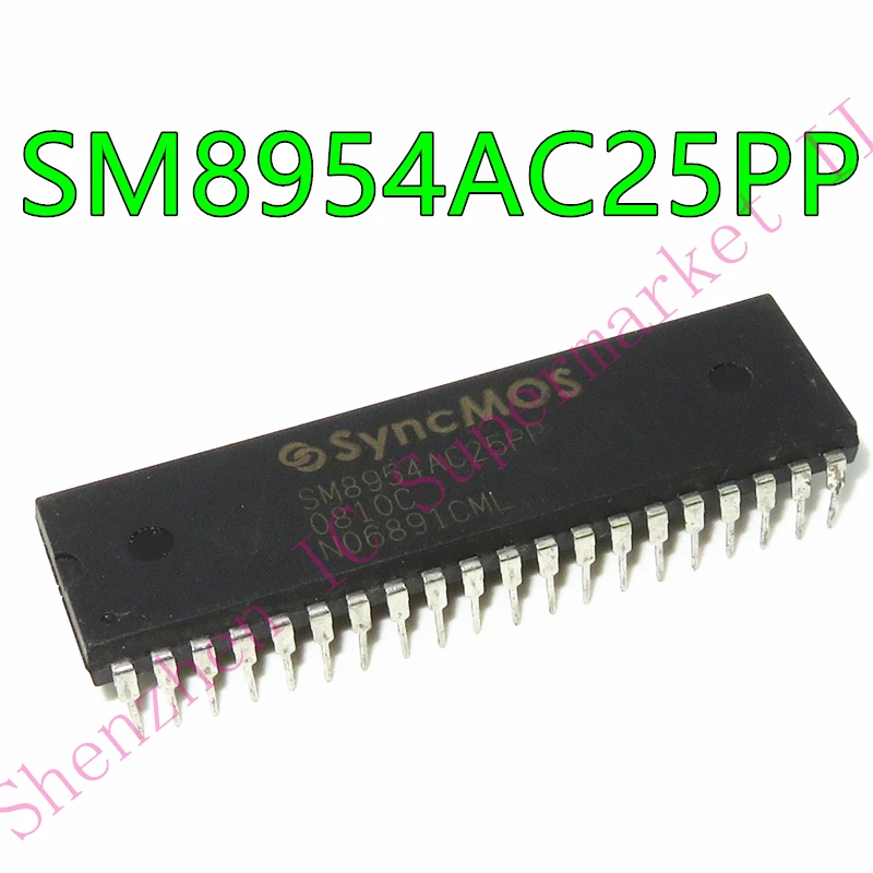 1 шт./лот SM8954AC25PP SM8954AC25P DIP 40|Интегральные схемы| |