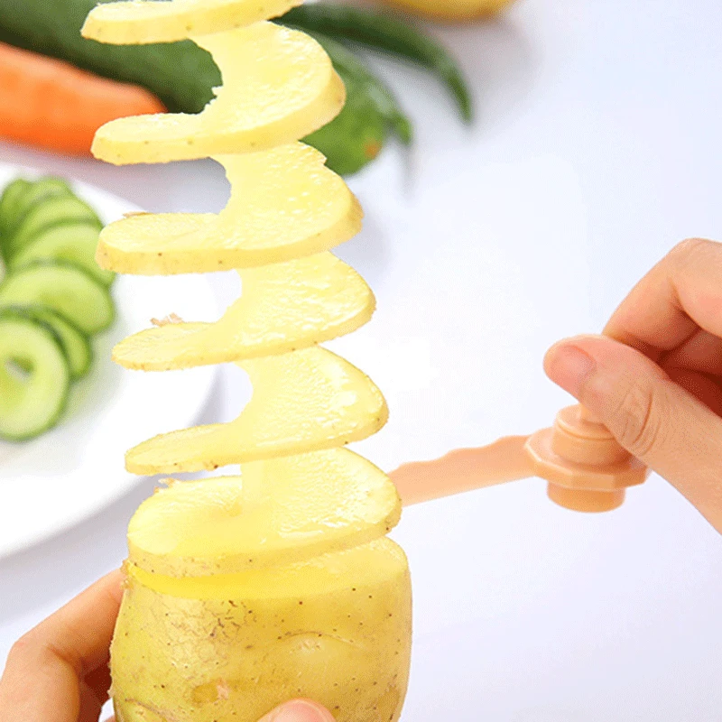 

1pc Hot High Quality Carrot Spiral Slicer Kitchen Cutting Models Potato Cutter Cooking Accessories Home Gadgets
