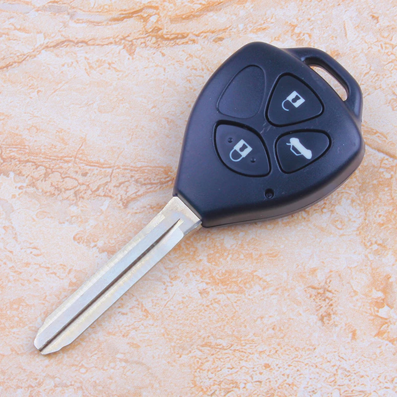 3-кнопочный автомобильный дистанционный ключ 315 МГц с чипом 4D67 для Toyota Camry 4Runner RAV4