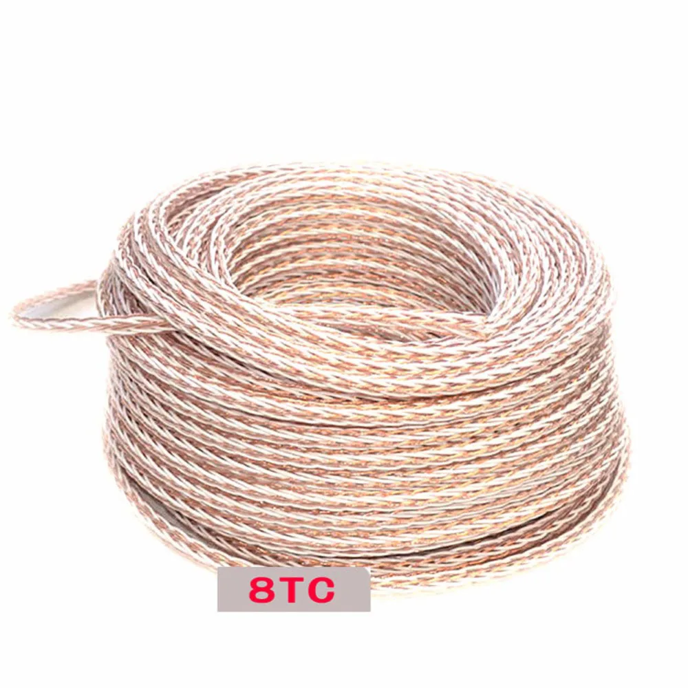 

Кабель для динамики Hi-Fi 8TC 7N OCC Pure Медный