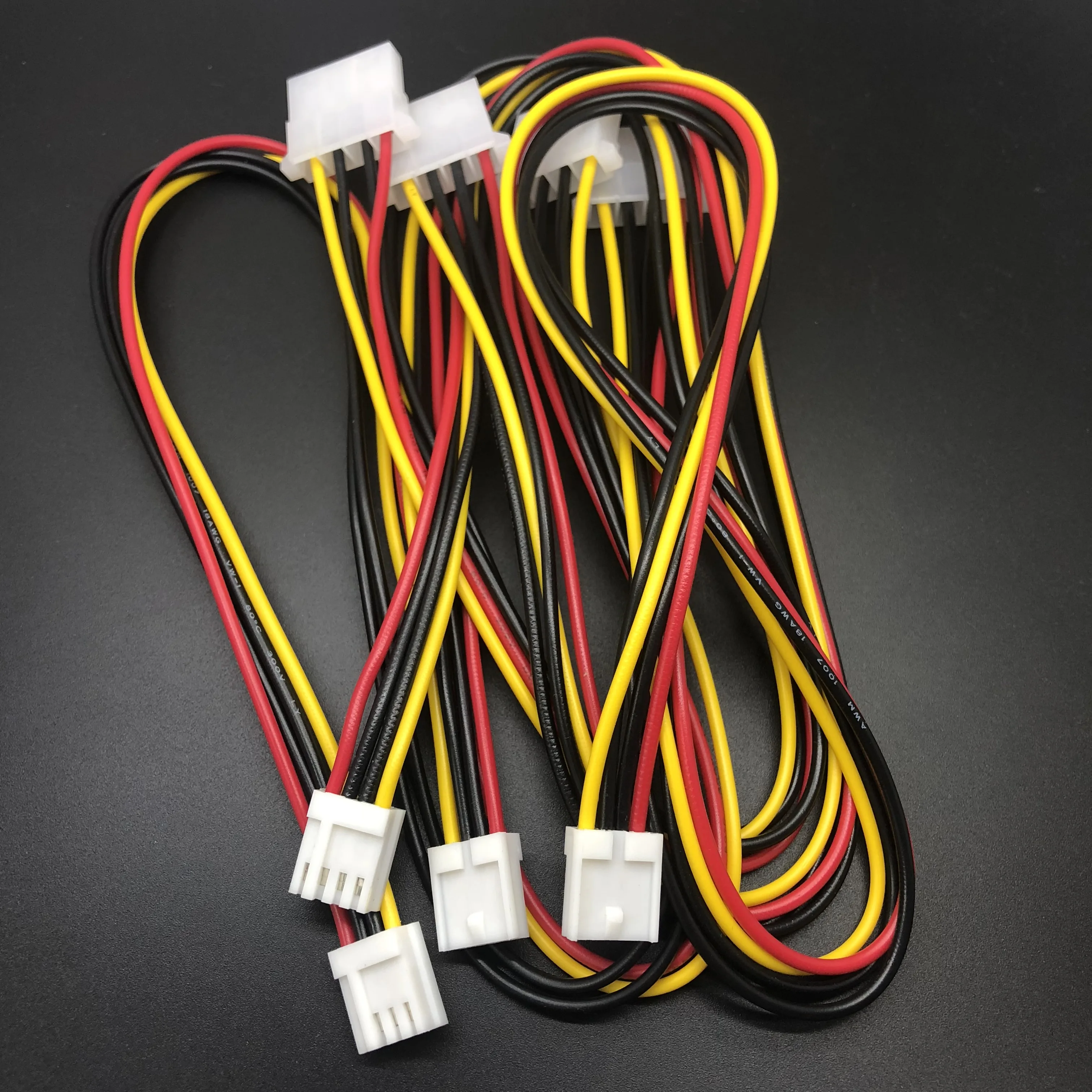 2/3/4 шт./лот 18AWG 4-контактный Molex IDE от женского до маленького 4-контактного 2 54 мм