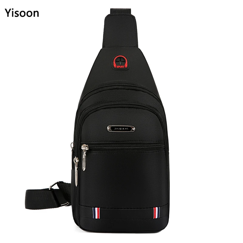 Сумка на плечо мужская повседневная дорожная нагрудная Сумочка через мессенджер