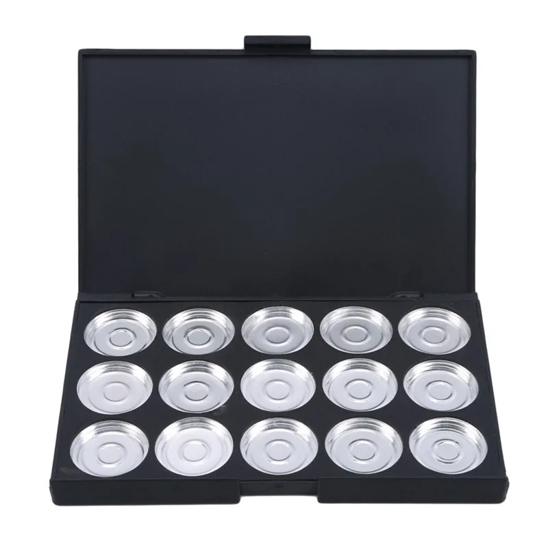 Женская однотонная пустая Магнитная палитра теней для век Румяна Губная помада