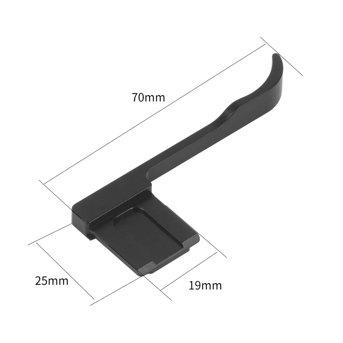 

Mini Hot Shoe Cover X-A7 Camera Hotshoe Plate Mount Thumb Up Hand Grip Aluminum Alloy for Fujifilm Fuji XA7 SLR Accessories