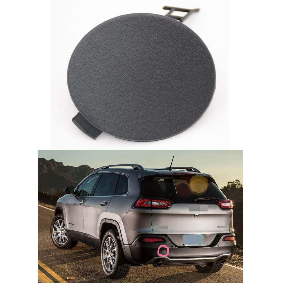 1 шт. новый задний бампер крюк для буксировки крышка Jeep Cherokee 2014|bumper cover|rear jeep bumperjeep