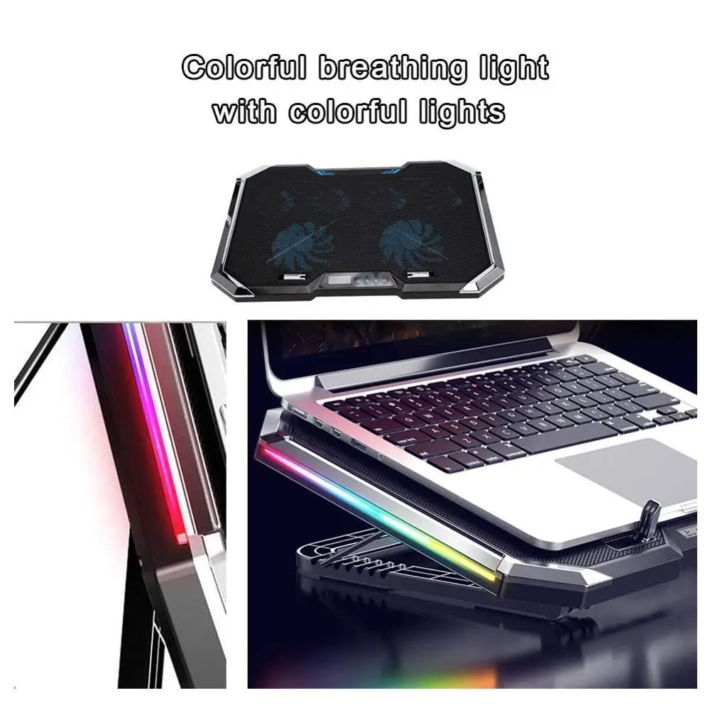18 дюймов малошумный игровой ноутбук RGB светодиодный охладитель шесть