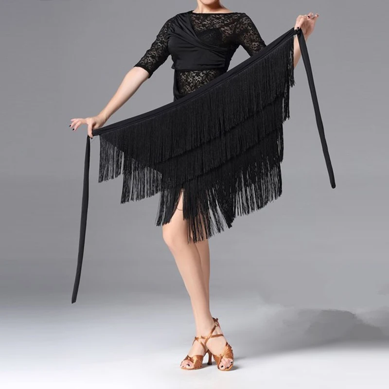 Женская танцевальная юбка для бальных танцев и латиноамериканских платье танго