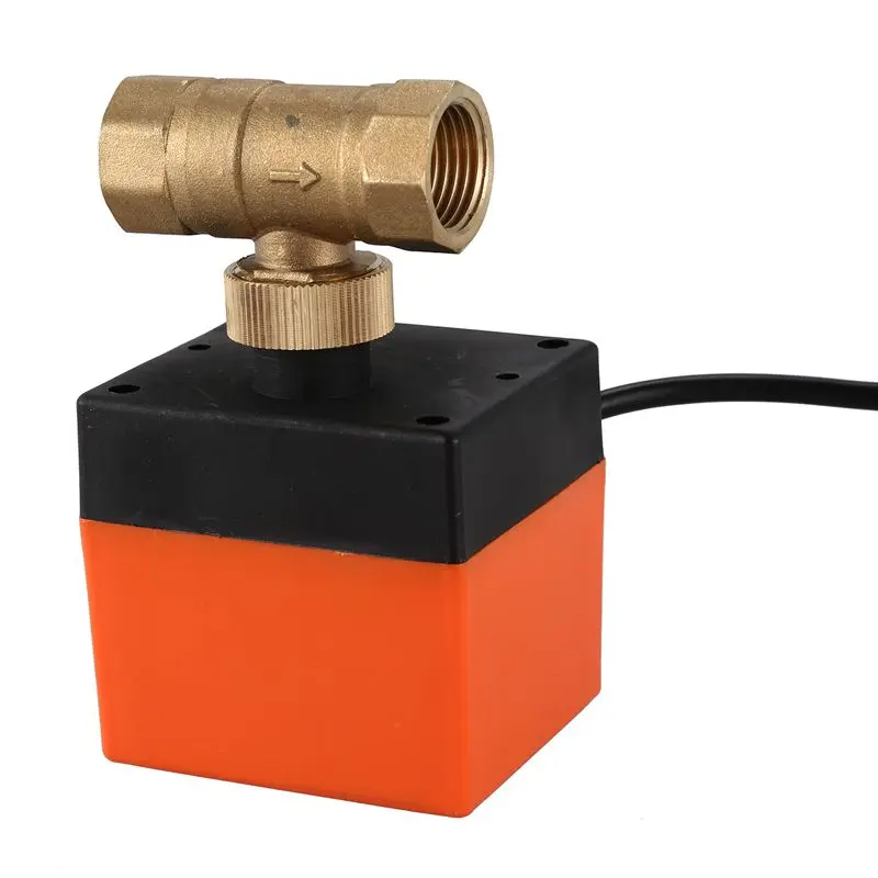DN15-2 AC220V кондиционер пол Отопление микро-Электрический двухсторонний шаровой