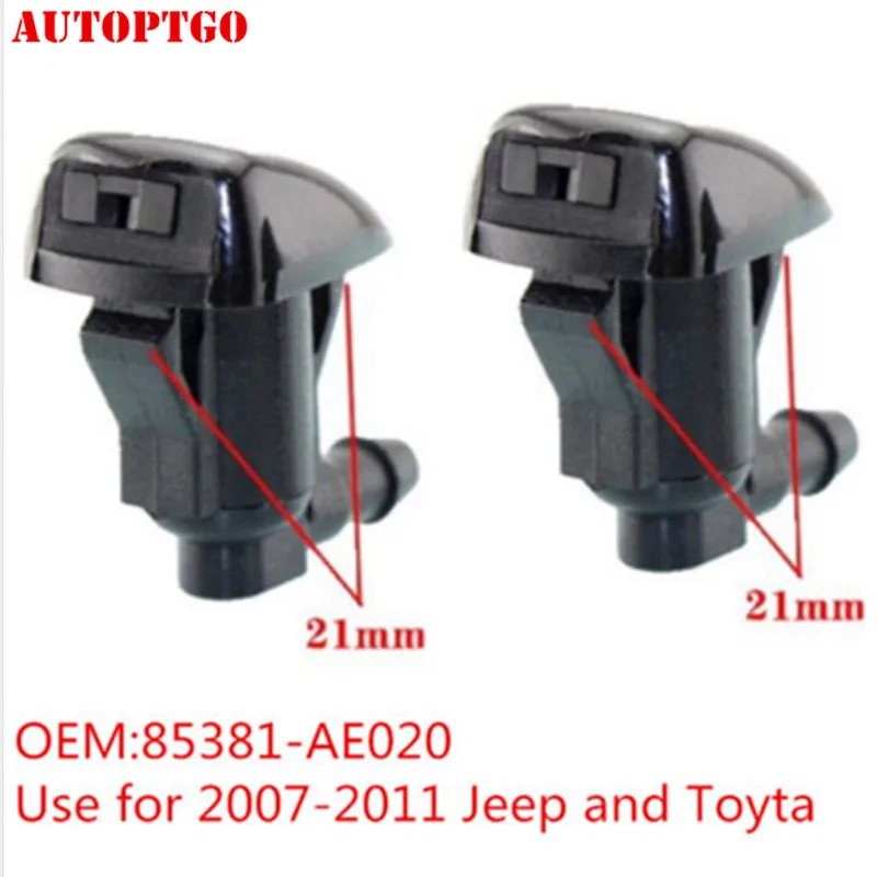 

85381AE020 85381-AE020 Windshield Wiper Water Jet Spray Nozzle For Jeep Grand Cherokee 2007-2011 For Toyota