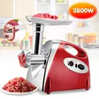 Электрическая мясорубка, мощная кухонная мясорубка, 2800 Вт