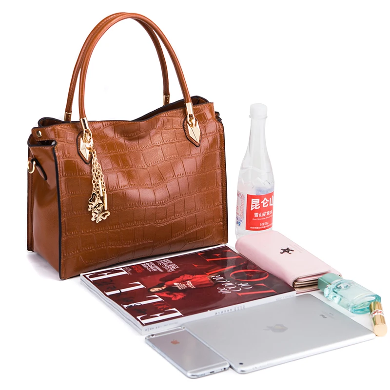 Ceossman модная женская кожаная сумка наклонная с бантом на плечо сумки Дамская