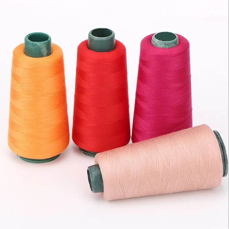 

Wholesale sewing thread 3000yards / 402 polyester high speed copy line sewing thread / sewing machine thread-1