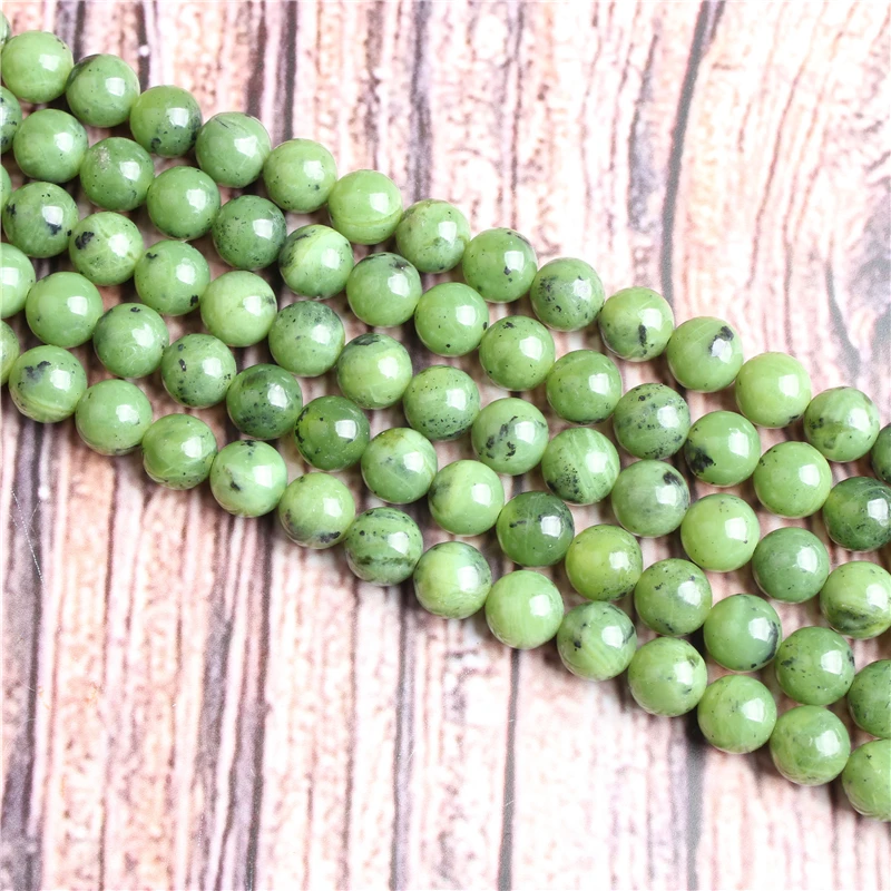 

Plus jade Natural stone beads round beads for jewelry making Diy necklace bracelet 4/6/8/10/12 MM