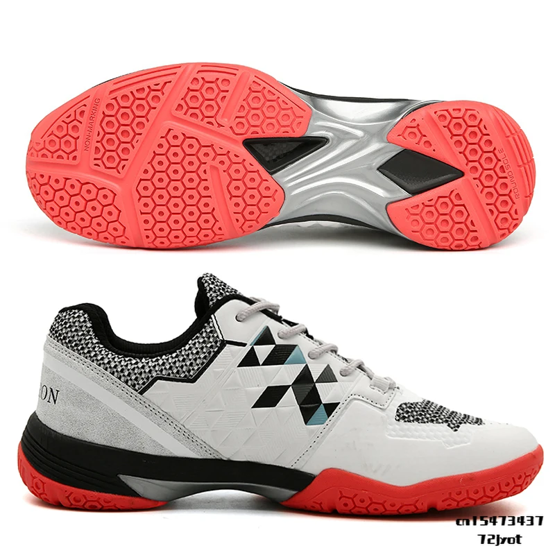 

New Professional Badminton Shoes Big Size 36-46 Anti Slip Tennis Shoes Light Weight Badminton Footwears Male Volleyball Sneakers