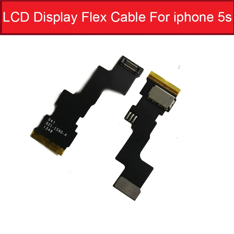 For iphone 5s ЖК-экран гибкий кабель для iPhone 4 4S 5 5c 5S 6 6s 7 8 Plus X XS MAX сенсорный и ЖК-дисплей гибкий ленточный запасные части - Цвет: For iphone 5s