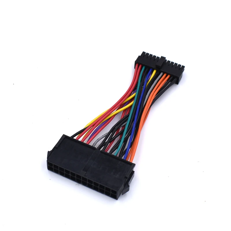 ATX PSU Стандартный 24Pin гнездовой к Mini 24P мужской внутренний адаптер питания