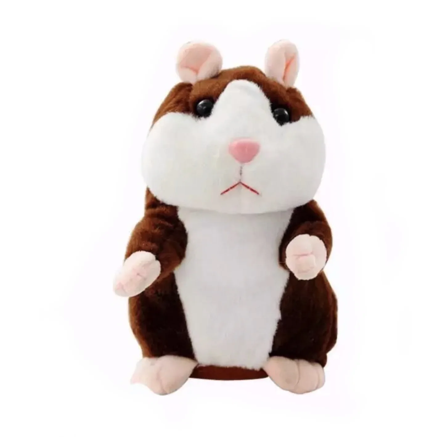 

15cm Talking Hamster Mouse Pet Plush Toy Cute Soft Animal Doll Talking Speak Imitate Sound Recorder Hamster Funny Toy Kids Gifts