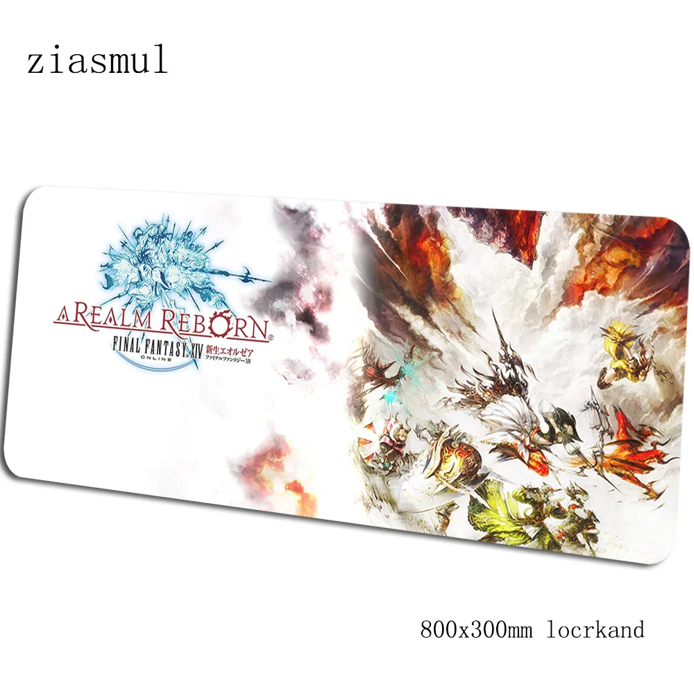 Final fantasy xiv коврик для мыши 80x30 см, 3d коврик для компьютерной мыши, игровые аксессуары xl, большой коврик для мыши, клавиатура, игры, pc gamer - Цвет: pattern 4