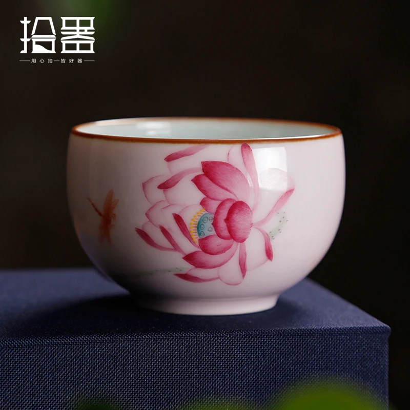 Новый Цзиндэчжэнь ручной работы ручная роспись мастер миска одна керамическая