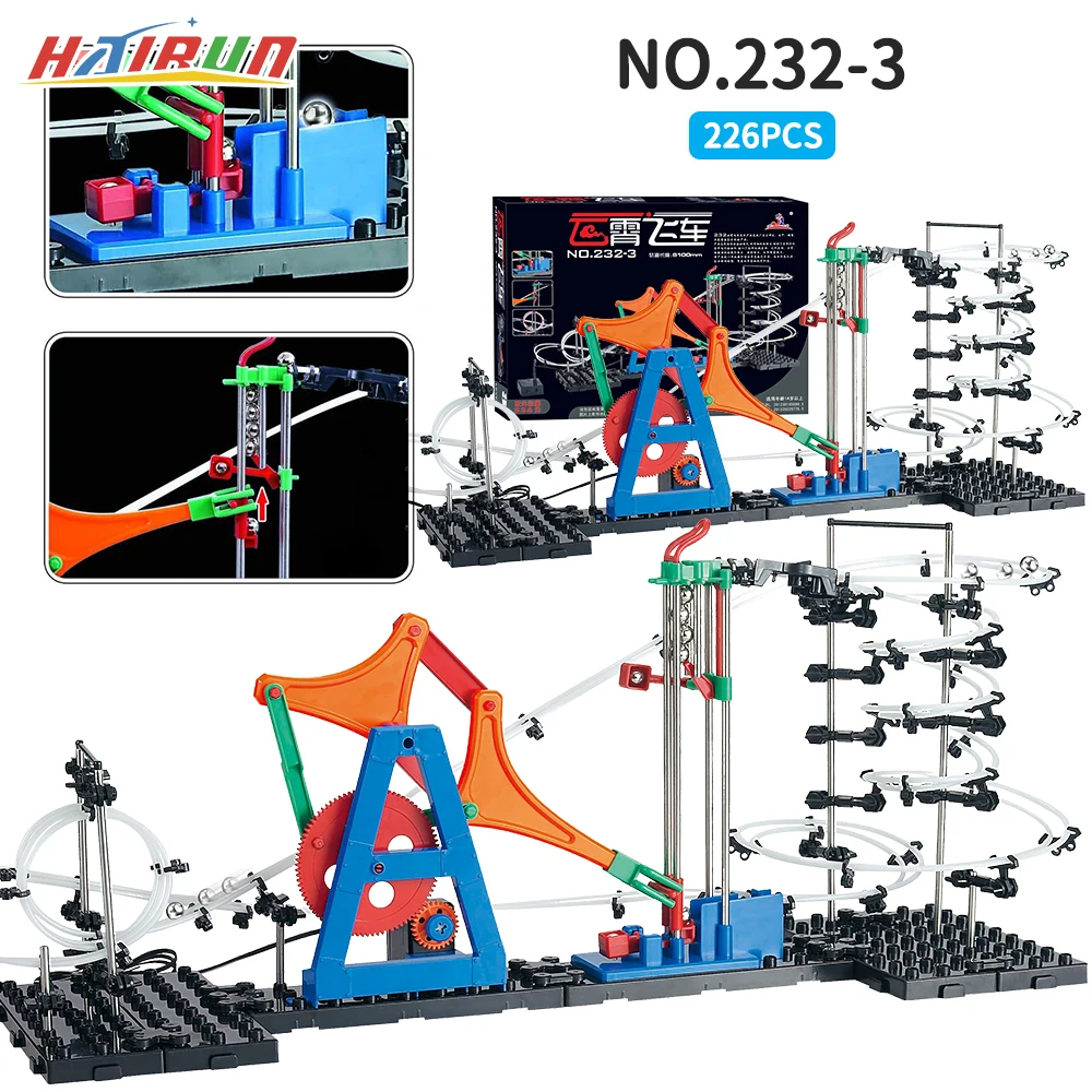 226 шт. Детский конструктор американские горки | Игрушки и хобби