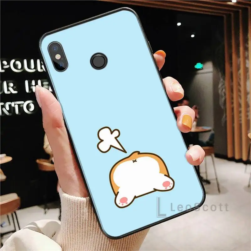 

Corgi cute Phone Case For Xiaomi Redmi note 4 4X 8T 9 9s 10 K20 K30 cc9 9t pro lite max