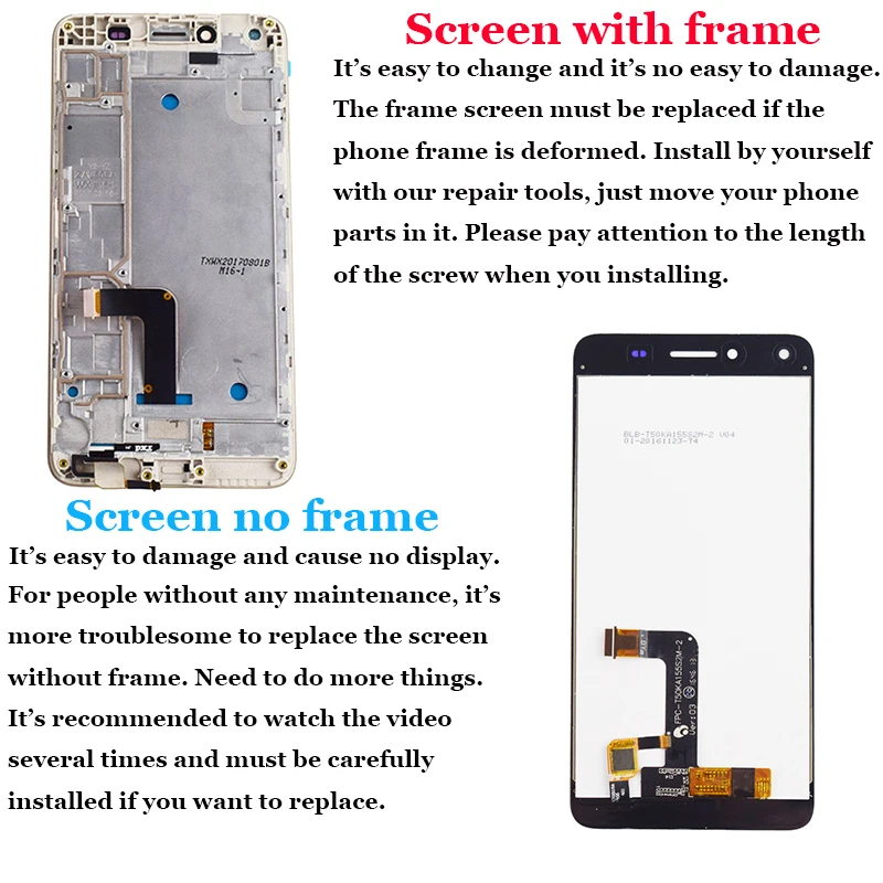 ЖК-дисплей для Huawei Y5 2 Y5II CUN U29 L21 L01 L02 L03 L22 L23 L33 LYO сенсорный экран дигитайзер в сборе