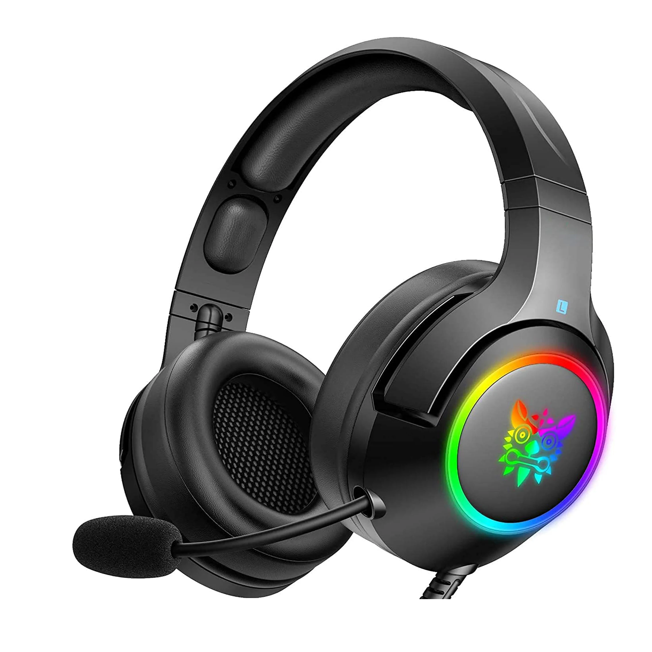 

ONIKUMA K9 Wired Professional Headphones With Removable Microphone Over Ear HiFi Headset Earphone For PC PS4 7.1 Surround sound