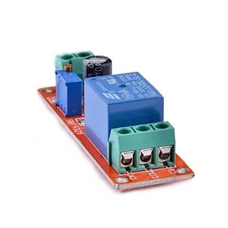 Реле времени с задержкой постоянного тока 5 в 12 В реле NE555 защитное таймером