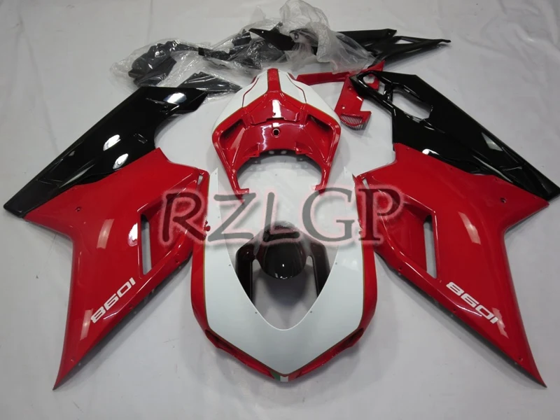 

Injection New ABS Motorcycle Fairings Kit Fit for Ducati 848 evo 1098 1198 1098 2007 2008 2009 2010 2011 2012 All Red L984