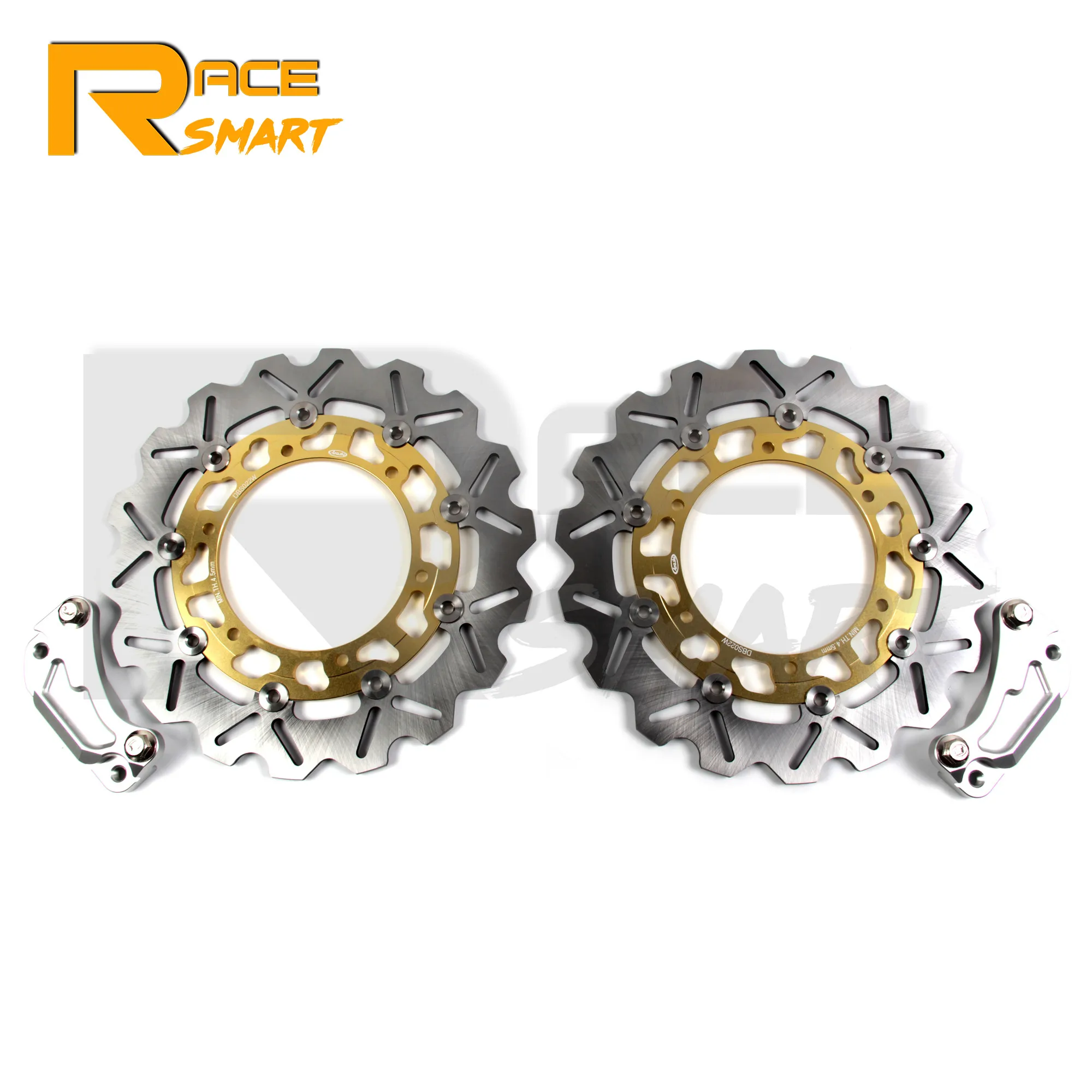 Передние тормозные диски CNC для мотоциклов из нержавеющей стали YAMAHA XP T-MAX 500 2008-2011