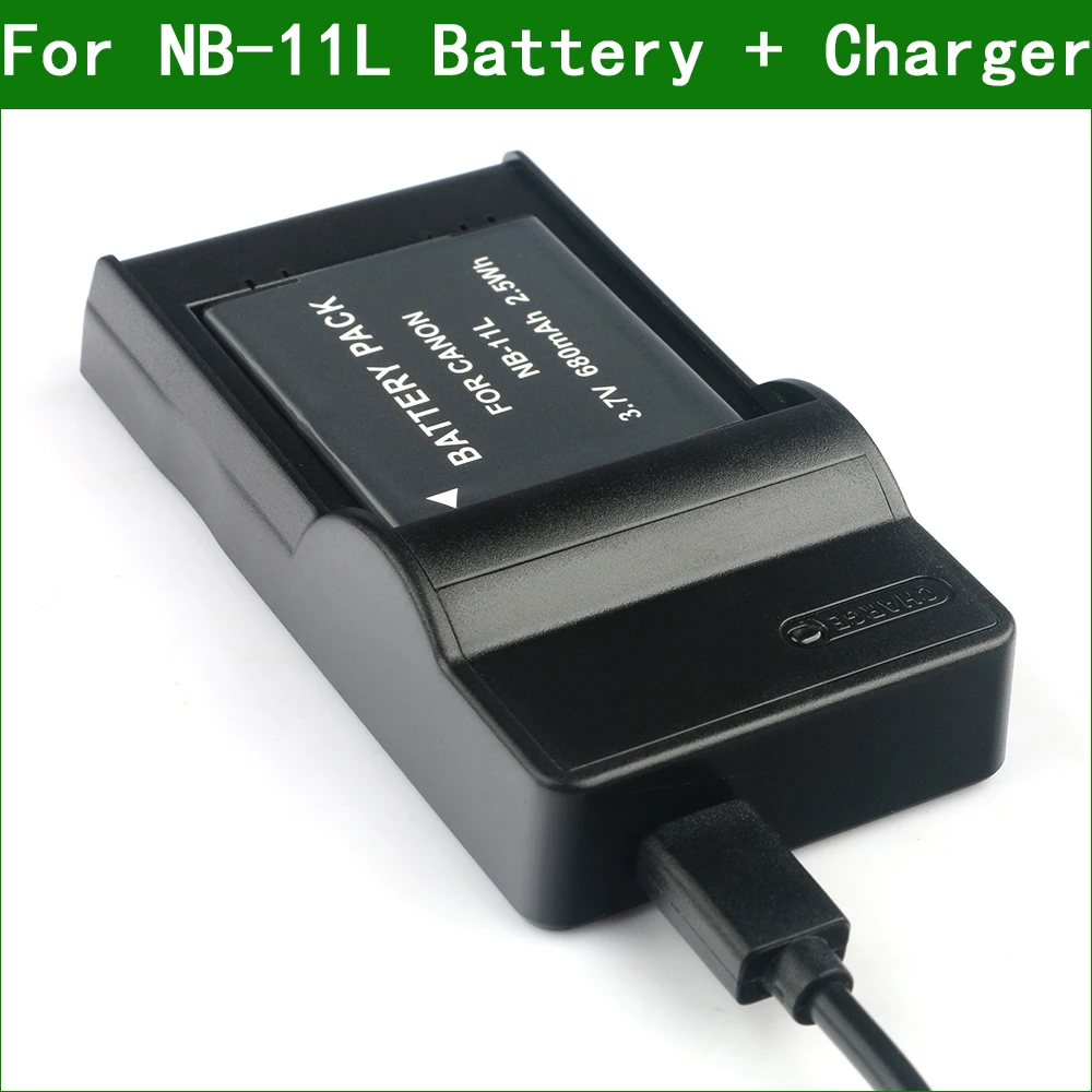 LANFULANG Замена NB 11L 11LH Батарея и ультра тонкий Зарядное устройство зум объектив для