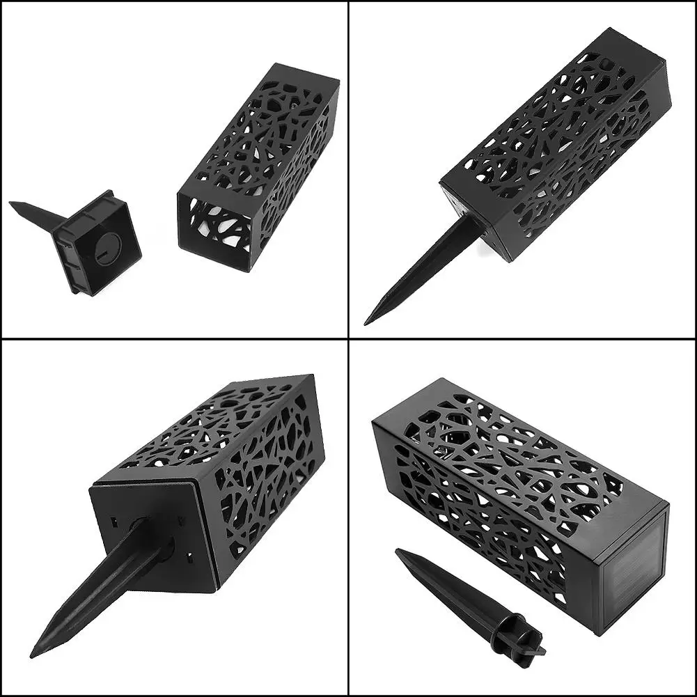 Водонепроницаемые садовые светодиодные фонари на солнечной батарее 6/8