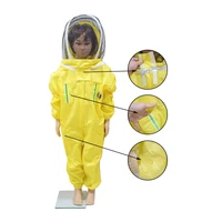 kids beekeeping suit with fencing veil professional anti bee protective suit for children beekeeping gear