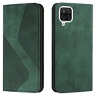 Флип-чехол M52 для Samsung Galaxy M12 2021, роскошный кожаный чехол-кошелек с магнитной картой для Galaxy M22 Case M 12 32 52