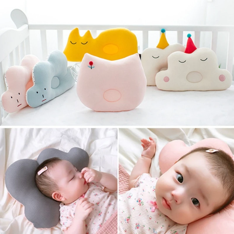 

Baby Shaping Pillow Cartoon Concave Anti-flat for Infant Newborn toddler