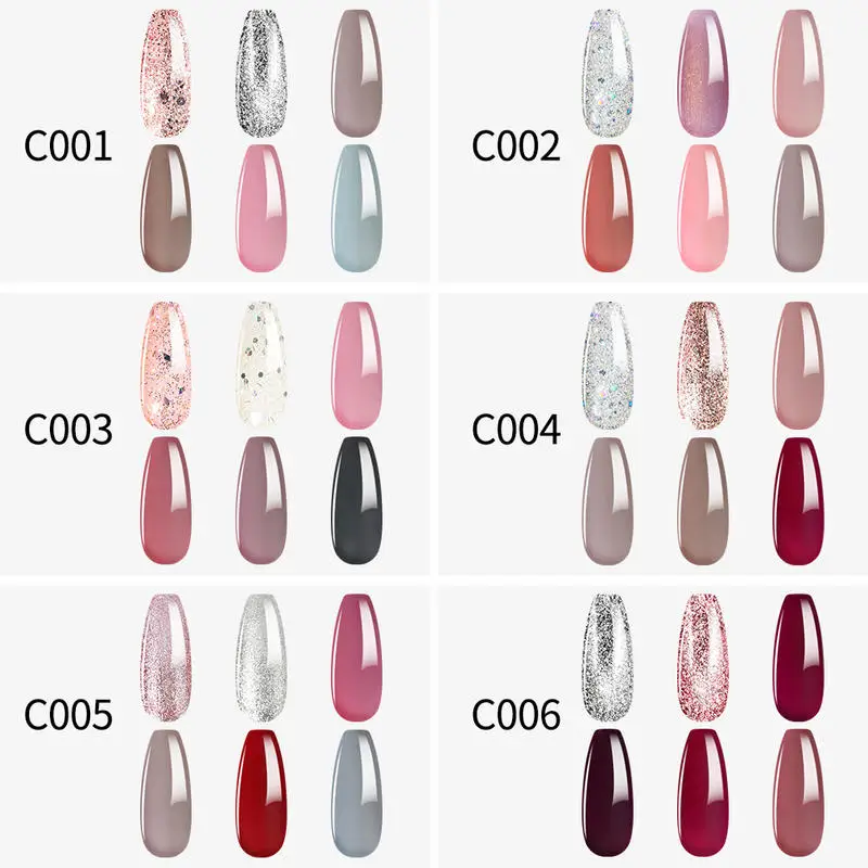 Elite99 6 шт./лот 10 мл чистая серия Гель лак для ногтей набор Vernis Полупостоянный