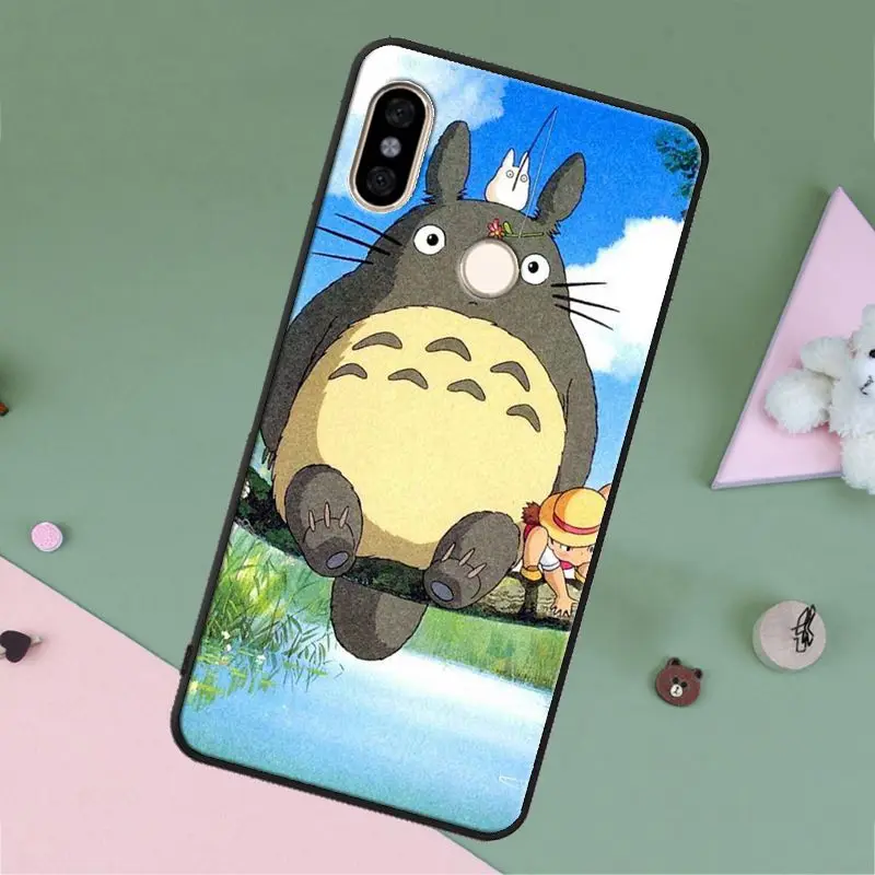 Телефонный чехол в стиле м/ф Мой сосед Тоторо для Xiaomi Redmi Note 10 9 8 Pro 8T 9S Note7 9A 9C 9T 7A