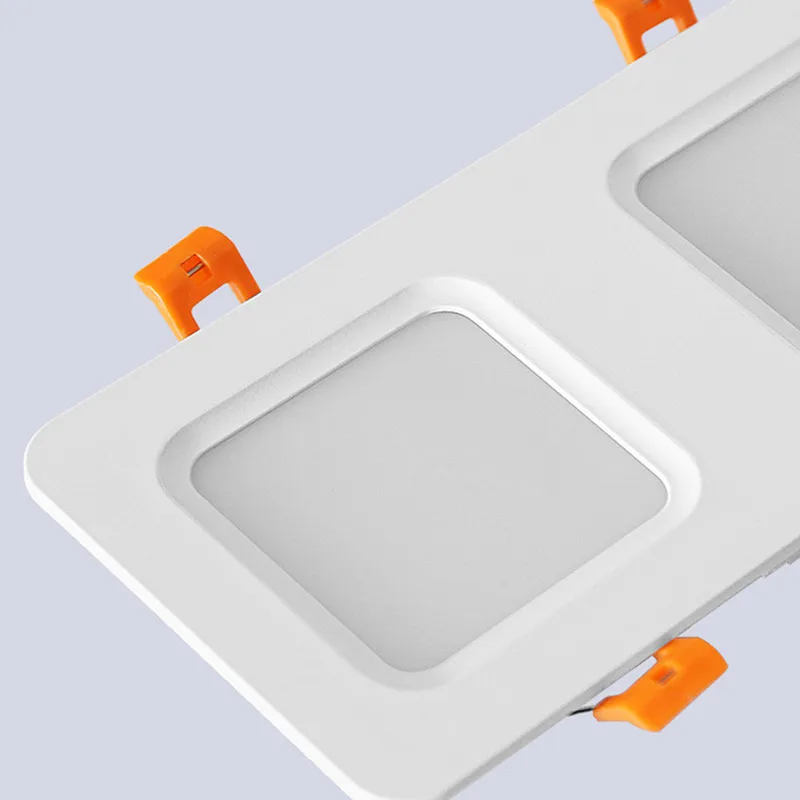 Светодиодный потолочный светильник с двойной головкой Точечный 24 Вт 18