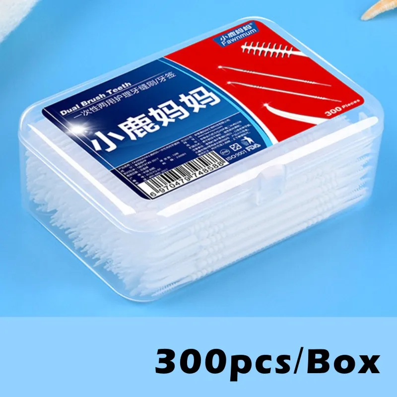 300 pcs set L Форма межзубная щетка с Уход за полостью рта Отбеливание Зубов Зубной Палочки зубная, Ортодонтическая зубная Палочки s Пластик - Цвет: 300 pcs set